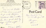 Duke Homestead - Durham,North Carolina.Back of vintage postcard