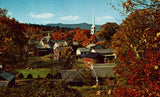 Vintage Postcard of A View of Stowe,Vermont.Front of postcard.Buy postcards here