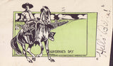 Early Post Card-Governor's Day-Man on Horse 1907 - Cakcollectibles - 1
