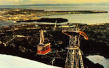 Grouse Mountain Skyride - North Vangouver,B.C.,Canada.Vintage postcard front