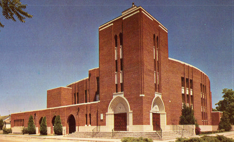 College Church,Northwest Nazarene College - Nampa,Idaho.Vintage Postcard Front