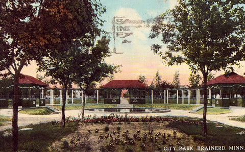City Park - Brainerd,Minnesota Postcard