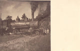 Steam Engine #529 Real Photo Postcard