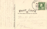 Locust Street - Momence,Illinois old postcard back