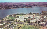 Aerial View of U.S. Public Health Hospital - Norfolk,Virginia.Front of vintage postcard