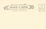 Court House - Munci,Indiana Undivided Back Postcard Back