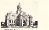 Court House - Munci,Indiana Undivided Back Postcard Front