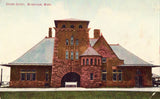 Union Depot in Muskegon,Michigan Front of Vintage postcard