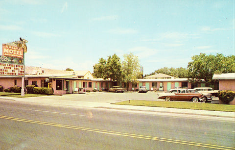 Vintage Postcard Front Valley Motel - Las Vegas,Nevada