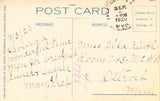 Postcard Back Gardiner Station and Entrance Arch - Yellowstone Park Haynes Photo