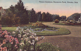 Flower Gardens,Hanscom Park-Omaha,Nebraska 1915 - Cakcollectibles - 1