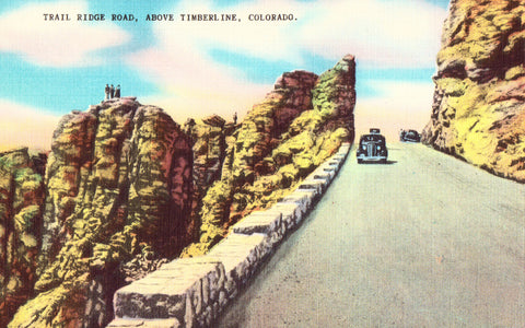 Trail Ridge Road above Timberline,Colorado