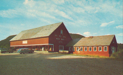 Big Red Barn,Home of Vermont Treenware-Bellows Falls,Vermont - Cakcollectibles - 1