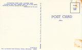 Livingston Park Lake - Jackson,Mississippi Vintage Postcard Back