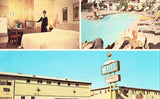 Vintage Postcard Front The Cloud Motel - Lakewood,California