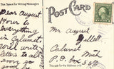 Clark Park - Detroit,Michigan Old Postcard Back