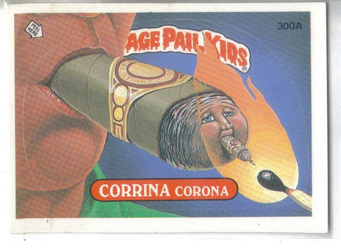 Garbage Pail Kids 1987 #300A Corrina Corona Garbage Pail Kids