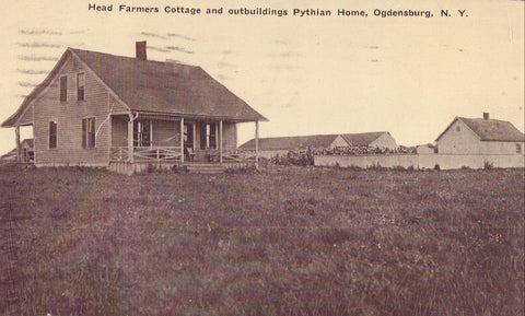 Head Farmers Cottage and Outbuildings,Pythian Home-Ogdensburg,New York - Cakcollectibles - 1