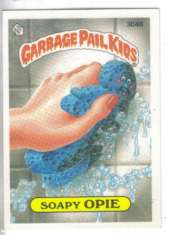 Garbage Pail Kids 1987 #304B Soapy Opie Garbage Pail Kids