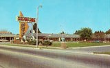Syl-Va-Lane Motel and Restaurant - Sylvania,Georgia.Vintage postcard front