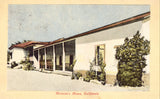 Ramona's Home - San Diego,California.Vintage postcard front
