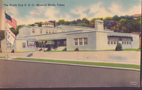 The North Oak U.S.O.-Mineral Wells,Texas - Cakcollectibles - 1