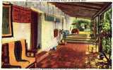 Corridor,Ramona's Marriage Place - San Diego,California.Vintage postcard front