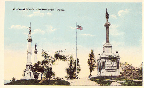Orchard Knob - Chattanooga,Tennessee.Vintage postcard front