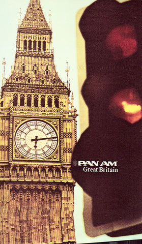 Advertising Postcard Front - Pan Am - Great Britain