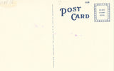 Linen postcard back Vance County Court House - Henderson,North Carolina