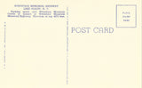 Linen Postcard Back - Whiteface Memorial Highway - Lake Placid,N.Y.