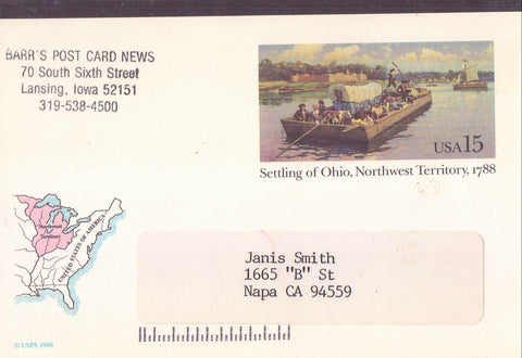 Barr's Post Card News-1989 - Cakcollectibles - 1