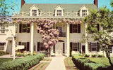 Vintage postcard front.Pilgrim Haven Home - Los Altos,California