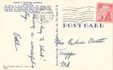 Harvey S. Firestone Memorial - Akron,Ohio.Vintage Postcard Back