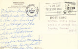 Vintage postcard back Kansas Chapel,DAR Museum - Washington,D.C.