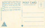 Vintage postcard back New $750,00 Masonic Temple in Tacoma,Washington