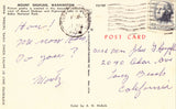 Vintage Postcard Back - Mount Shuksan,Washington