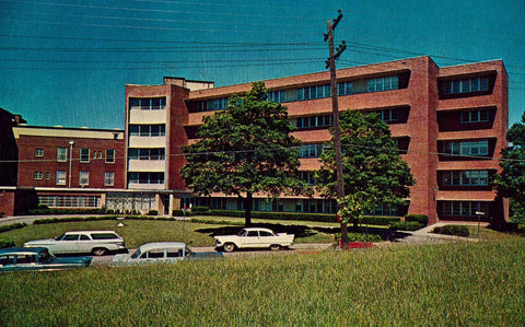 Vintage postcard Front The Atchison Hospital - Atchison,Kansas