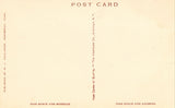 Vintage postcard back David Bushnell Memorial House - Westbrook,Connecticut