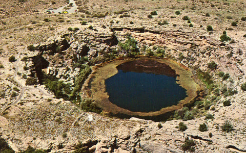 Montezuma Well,Montezuma Castle National Monument - Camp Verde,Arizona.Vintage postcard front
