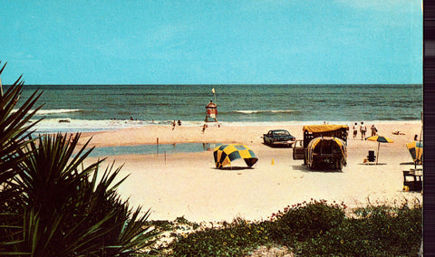 Vintage Postcard Front - View of Ormond Beach,Florida