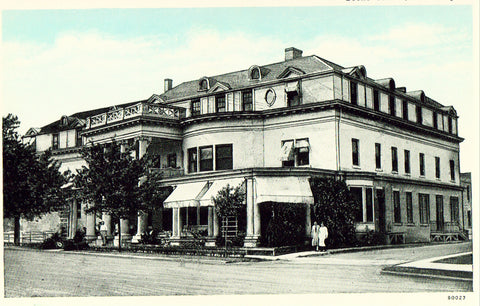 Vintage postcard front.Boone Tavern - Berea,Kentucky
