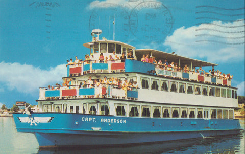 "Capt. Anderson",Sight-Seeing and Dinner Cruise-Florida - Cakcollectibles - 1
