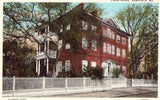 Vintage postcard front.Chase House - Annapolis,Maryland