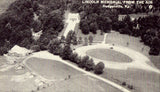 Vintage postcard front Lincoln Memorial from The Air - Hodgenville,Kentucky