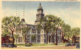 Court House - Rock Island,Illinois Linen Postcard Front