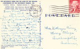Vintage postcard back.The Methodist Home for The Aged - Indiana