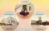 Muti View Postcard Front of Philadelphia,Pennsylvania