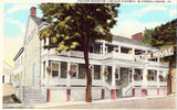 Vintage postcard front.Fulton House on Lincoln Highway - McConnellsburg,Pennsylvania