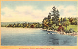 Greeting from Reamstown,Pennsylvania - Linen Postcard Front